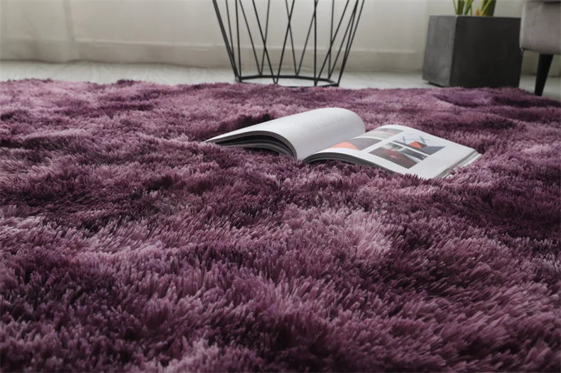 Premium Fluffy Shag Rug - Extra Soft Area Carpet for Living Room