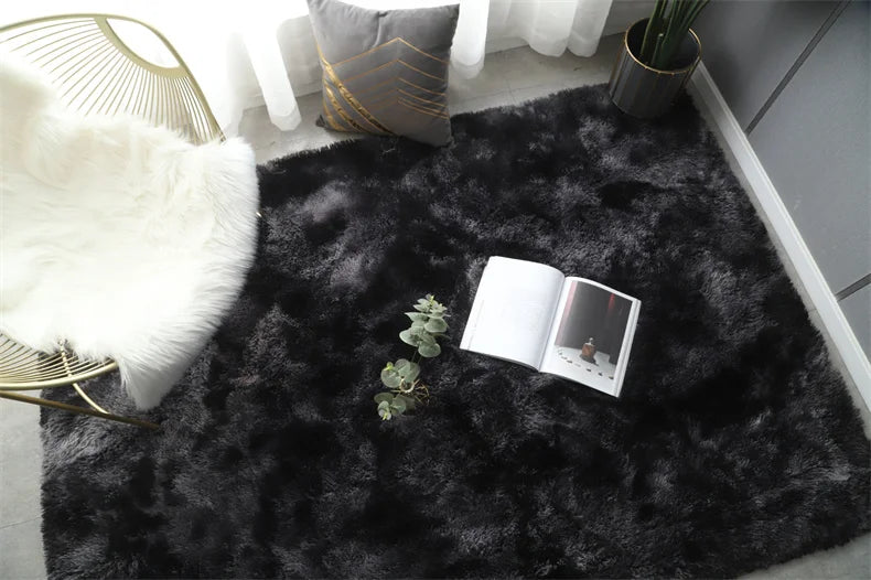 Premium Fluffy Shag Rug - Extra Soft Area Carpet for Living Room
