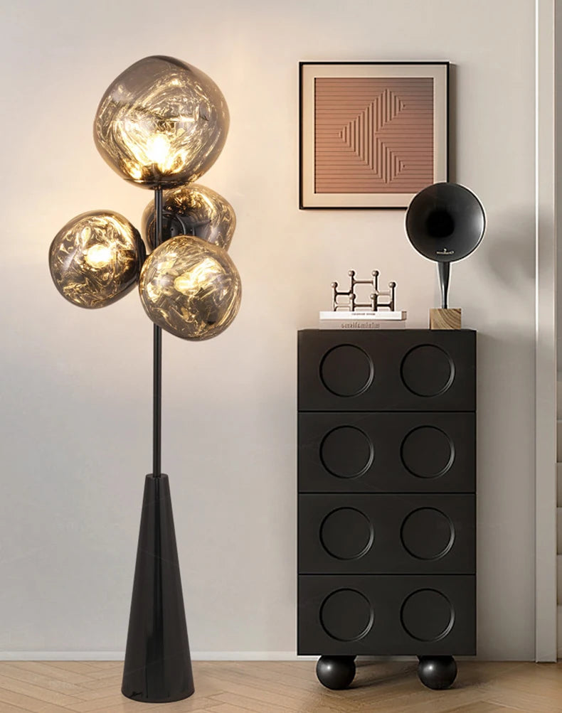 Luxury Simplified Floor Lamp - Modern Standing Light for Living Room & Bedroom