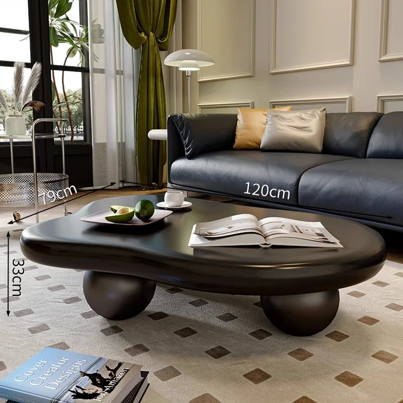 Cream Style Cloud Coffee Table - Modern Living Room Furniture