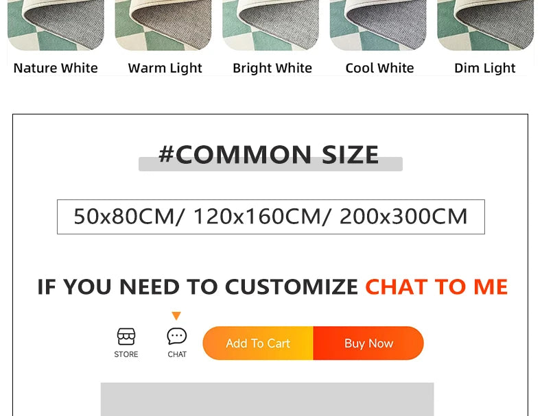 Living Room Carpet Irregular Rug Home Decoration Modern Bedroom Lounge Large Area Rugs Soft Thickened Fluffy Plush Floor Mat