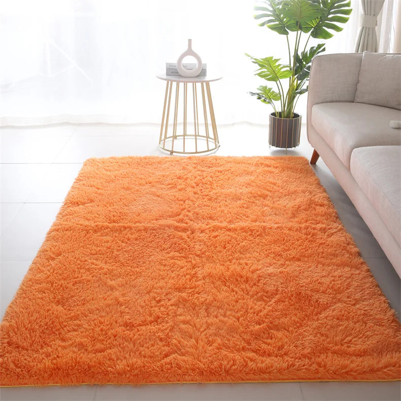 Premium Fluffy Shag Rug - Extra Soft Area Carpet for Living Room