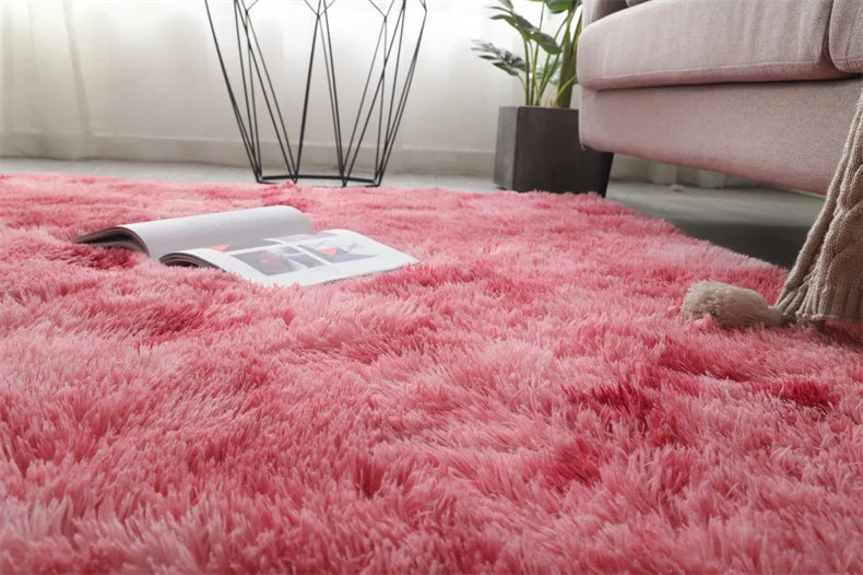 Premium Fluffy Shag Rug - Extra Soft Area Carpet for Living Room