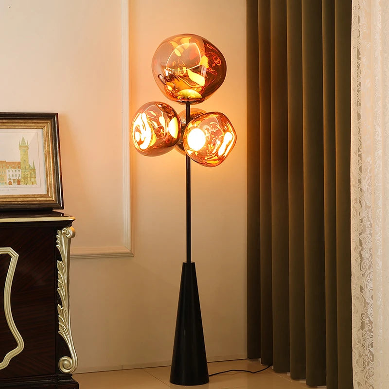 Luxury Simplified Floor Lamp - Modern Standing Light for Living Room & Bedroom