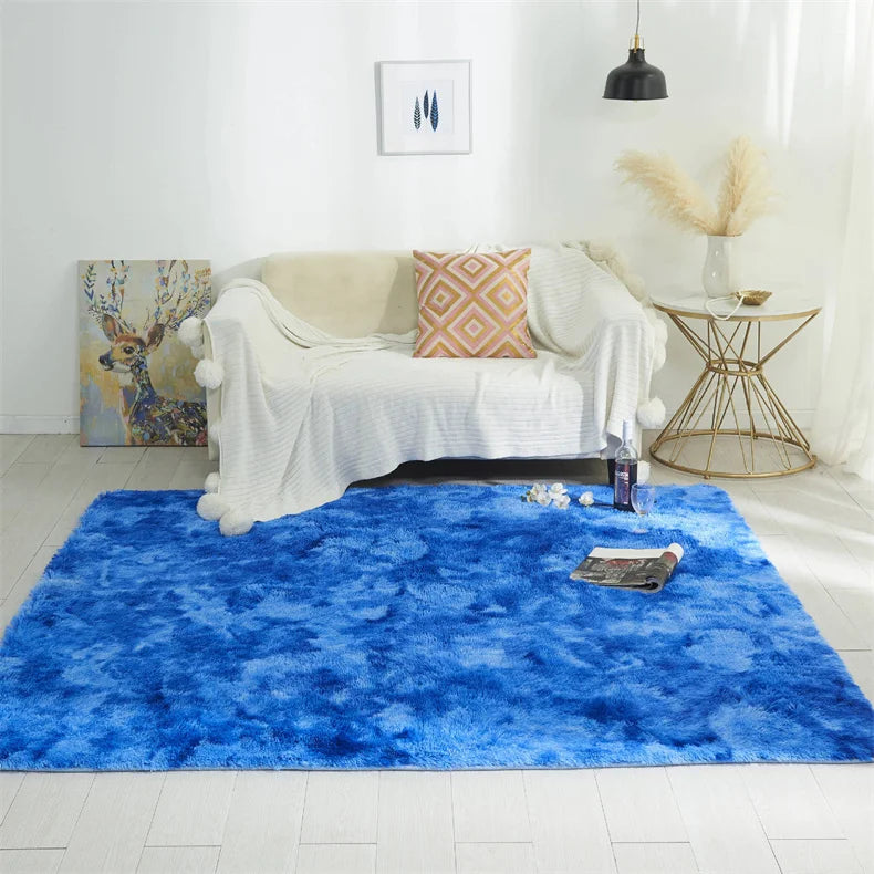 Premium Fluffy Shag Rug - Extra Soft Area Carpet for Living Room