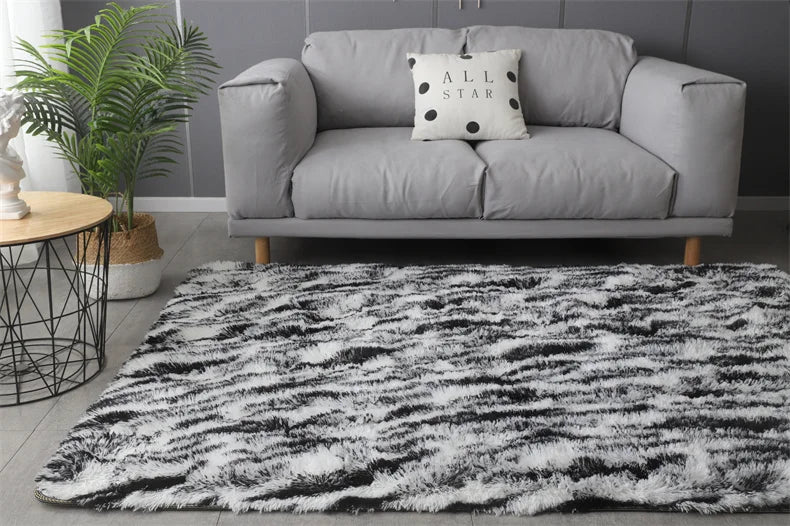 Premium Fluffy Shag Rug - Extra Soft Area Carpet for Living Room