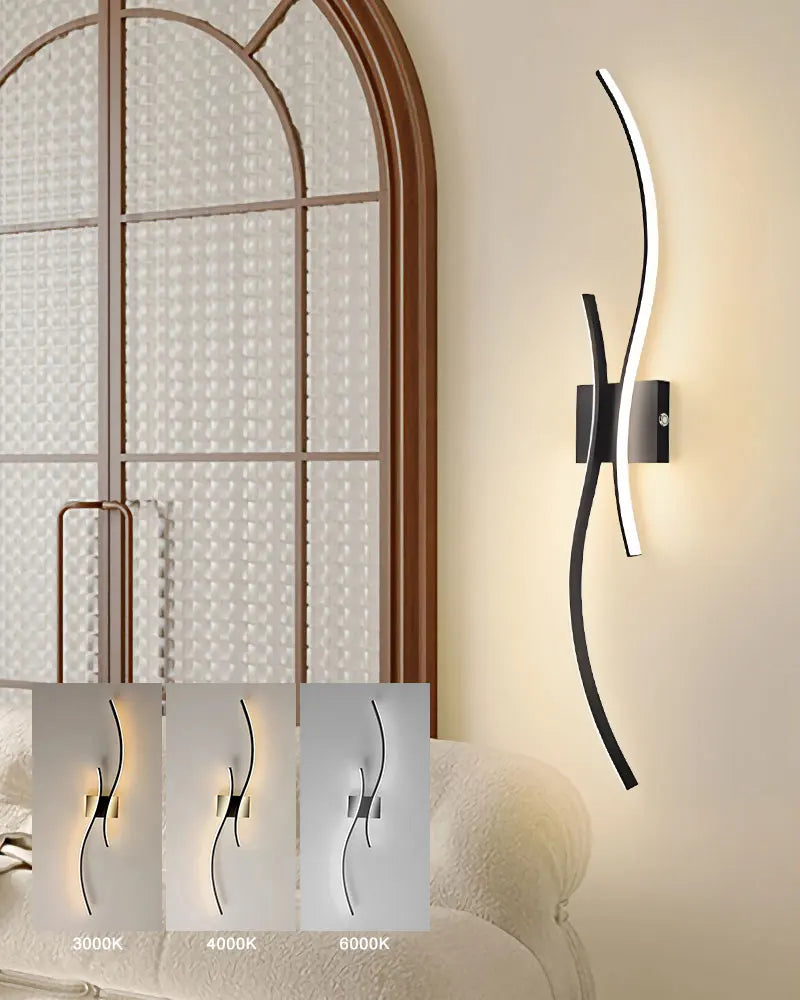 Wireless Rechargeable LED Wall Sconce - Touch Dimmable with Remote Control