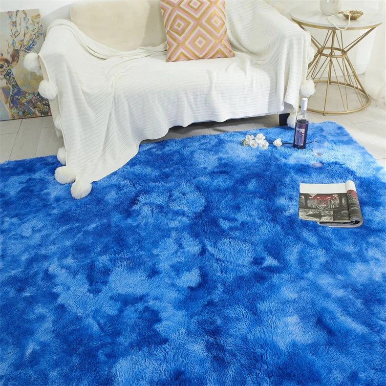 Premium Fluffy Shag Rug - Extra Soft Area Carpet for Living Room