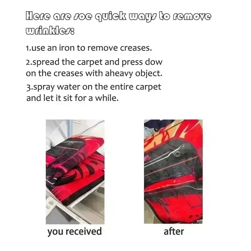 Modern Luxury Area Rug - Non-Slip Washable Carpet for Living Room & Bedroom