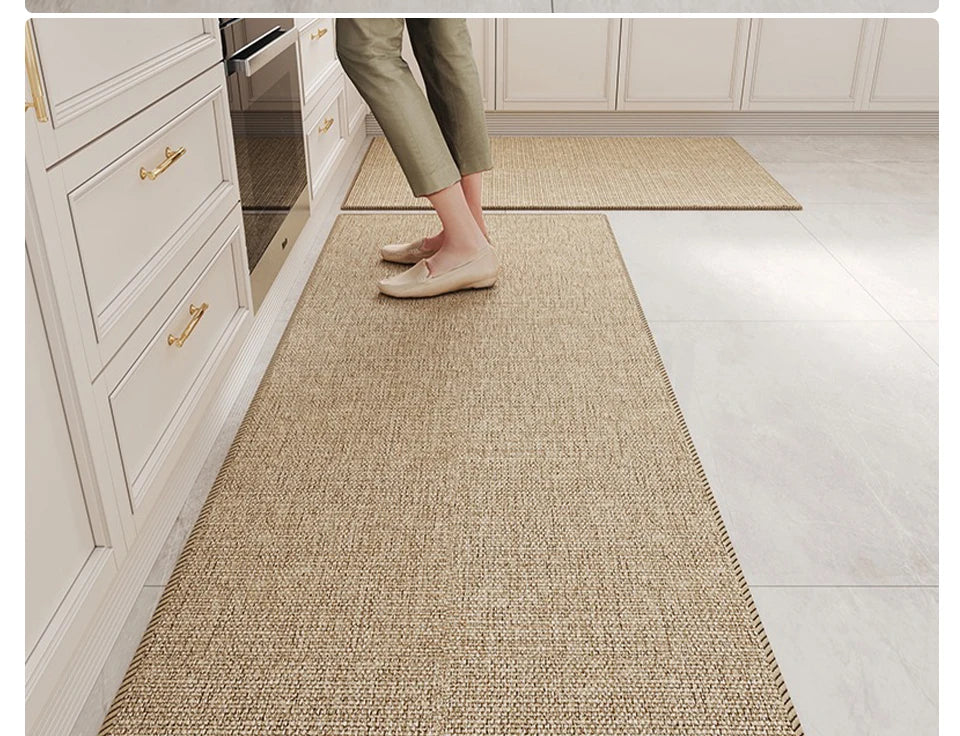 Kitchen Runner Rug - Non-Slip Long Strip Floor Mat for Kitchen & Hallway