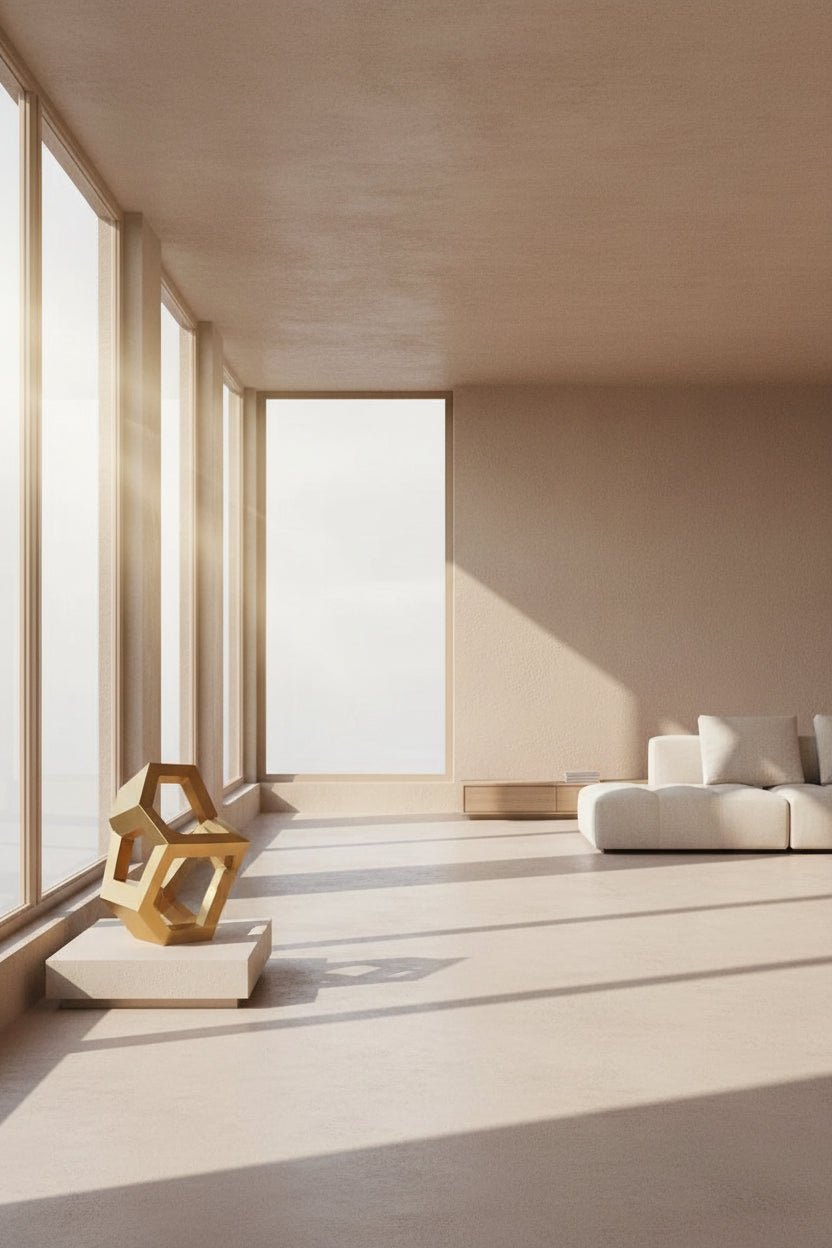 Marble Nordic Coffee Table - Mid Century Modern Design