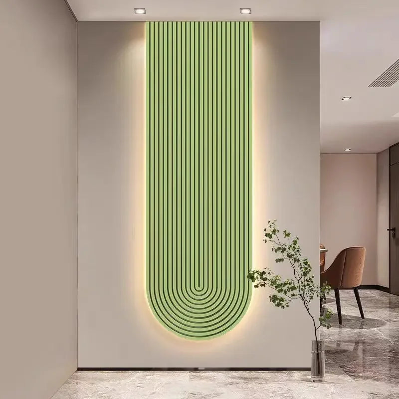 Modern LED Wall Lamp - Minimalist Line Light Fixture