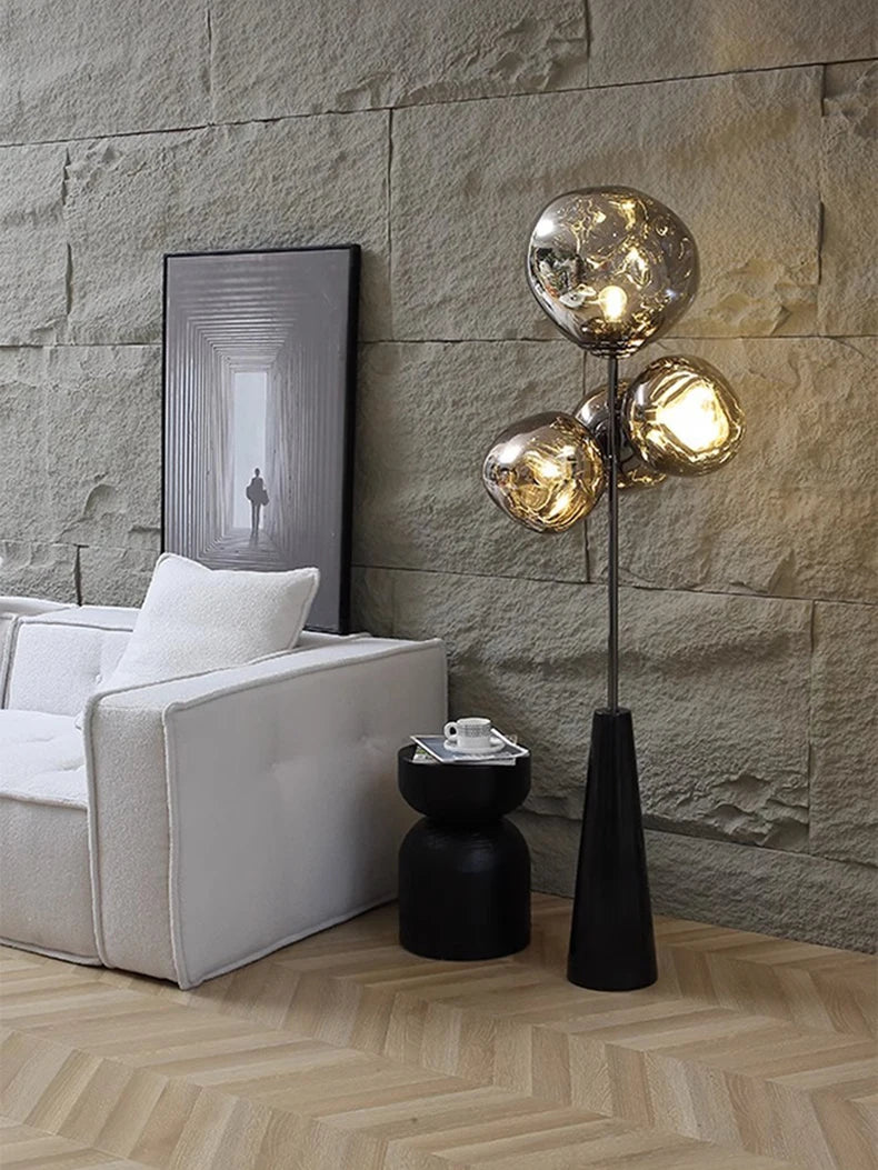 Luxury Simplified Floor Lamp - Modern Standing Light for Living Room & Bedroom