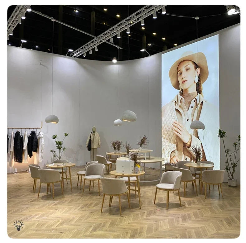 Minimalist Wabi Sabi LED Pendant Lamp for Living Dining Room Bar Home Decor Hanging Chandelier Bedroom Loft Art Lighting Fixture