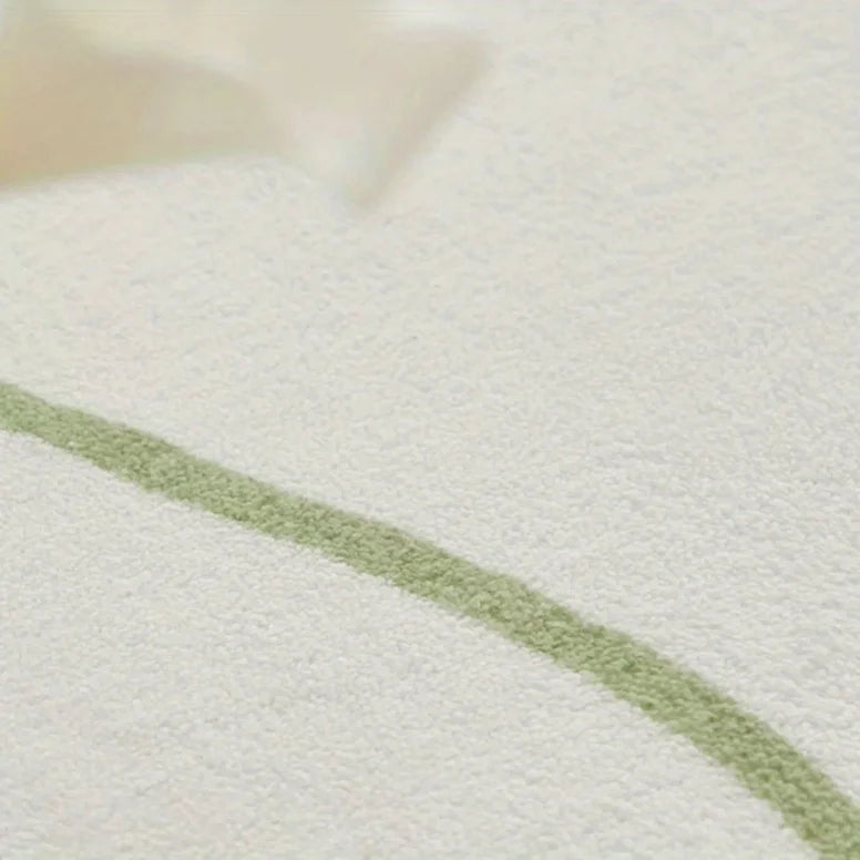 Modern Irregular Area Rug - Washable Soft Carpet for Living Room & Kids Room