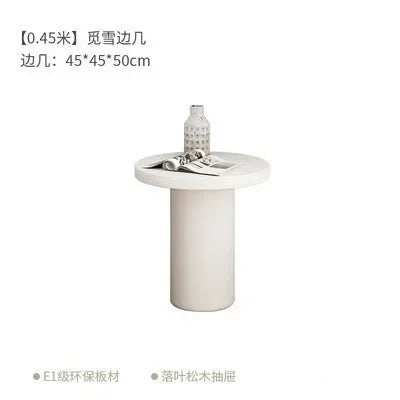 Italian Luxury Coffee Table Set - White Cloud Design