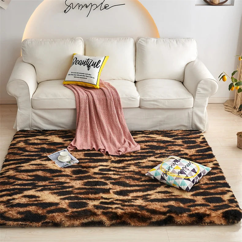 Premium Fluffy Shag Rug - Extra Soft Area Carpet for Living Room