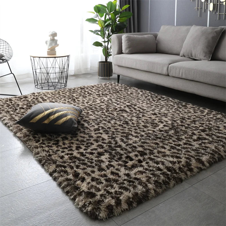 Premium Fluffy Shag Rug - Extra Soft Area Carpet for Living Room