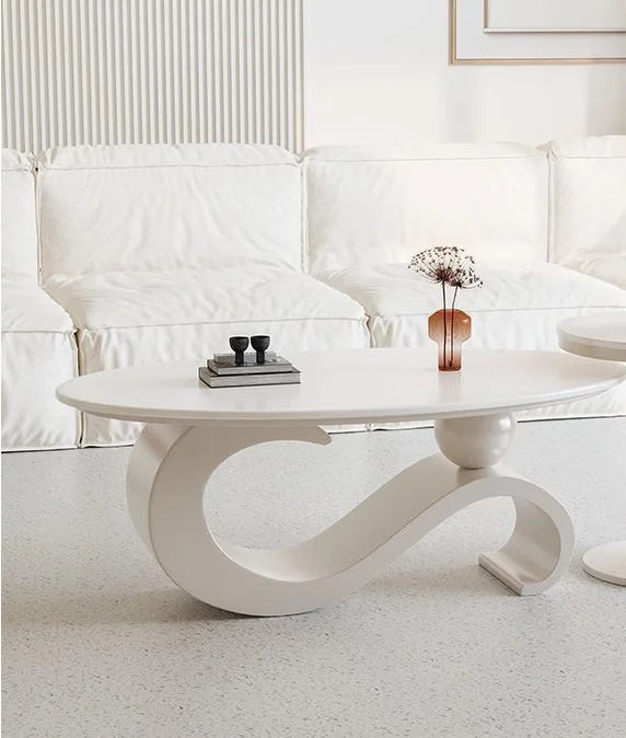 Modern Round Coffee Table - Italian Designer Style