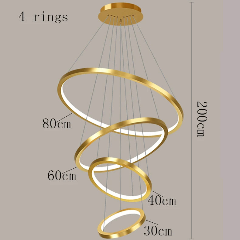 Modern home decor led lights pendant light lamps for living room Chandeliers for dining room hanging light indoor lighting