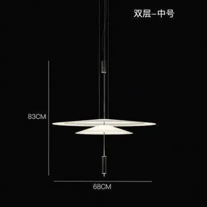 Modern Minimalist Led Pendant Lights for Living Dining Room Kitchen Fixture Chandelier Scandinavian Decor White Lighting Home