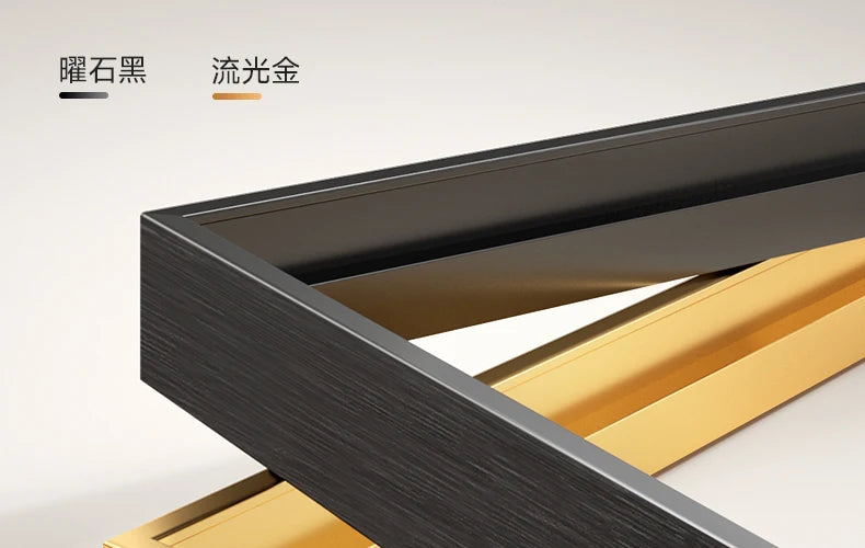 Modern LED Wall Clock - Luxury Restaurant & Living Room Decorative Art