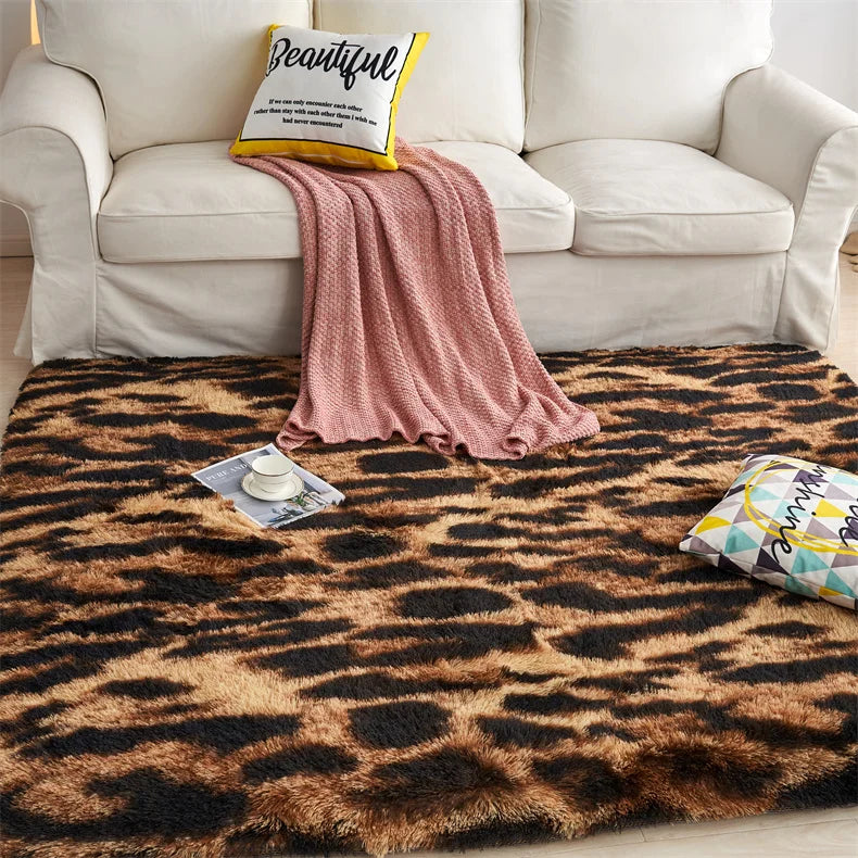 Premium Fluffy Shag Rug - Extra Soft Area Carpet for Living Room
