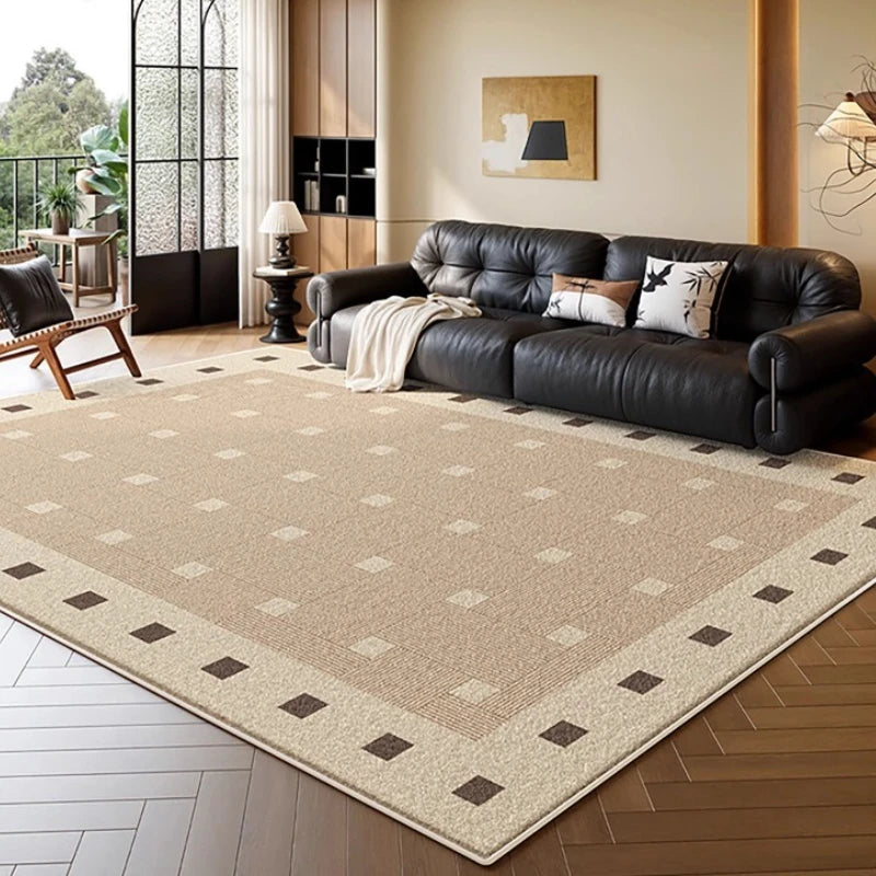 Modern Geometric Area Rug - Luxury Carpet for Living Room & Bedroom