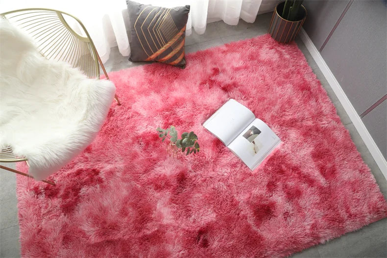 Premium Fluffy Shag Rug - Extra Soft Area Carpet for Living Room
