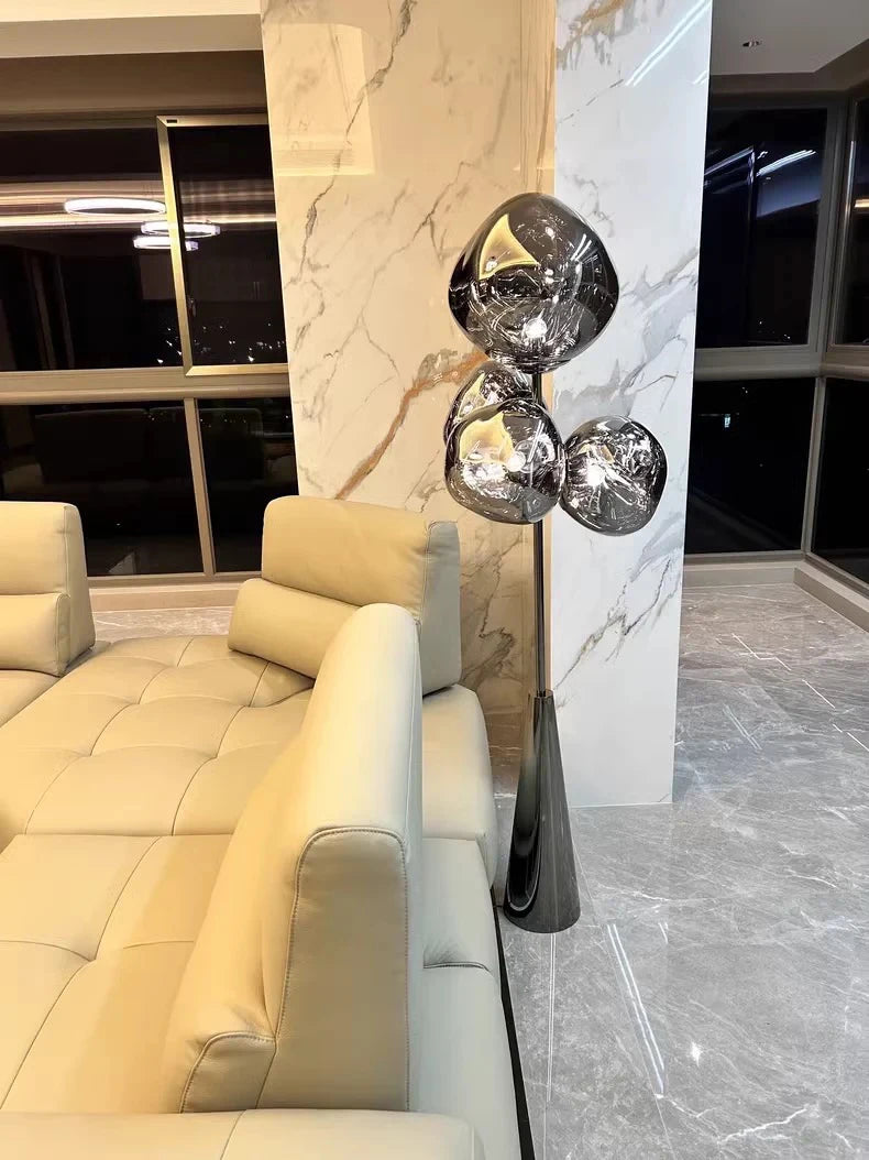 Luxury Simplified Floor Lamp - Modern Standing Light for Living Room & Bedroom