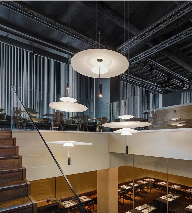 Modern Minimalist Led Pendant Lights for Living Dining Room Kitchen Fixture Chandelier Scandinavian Decor White Lighting Home