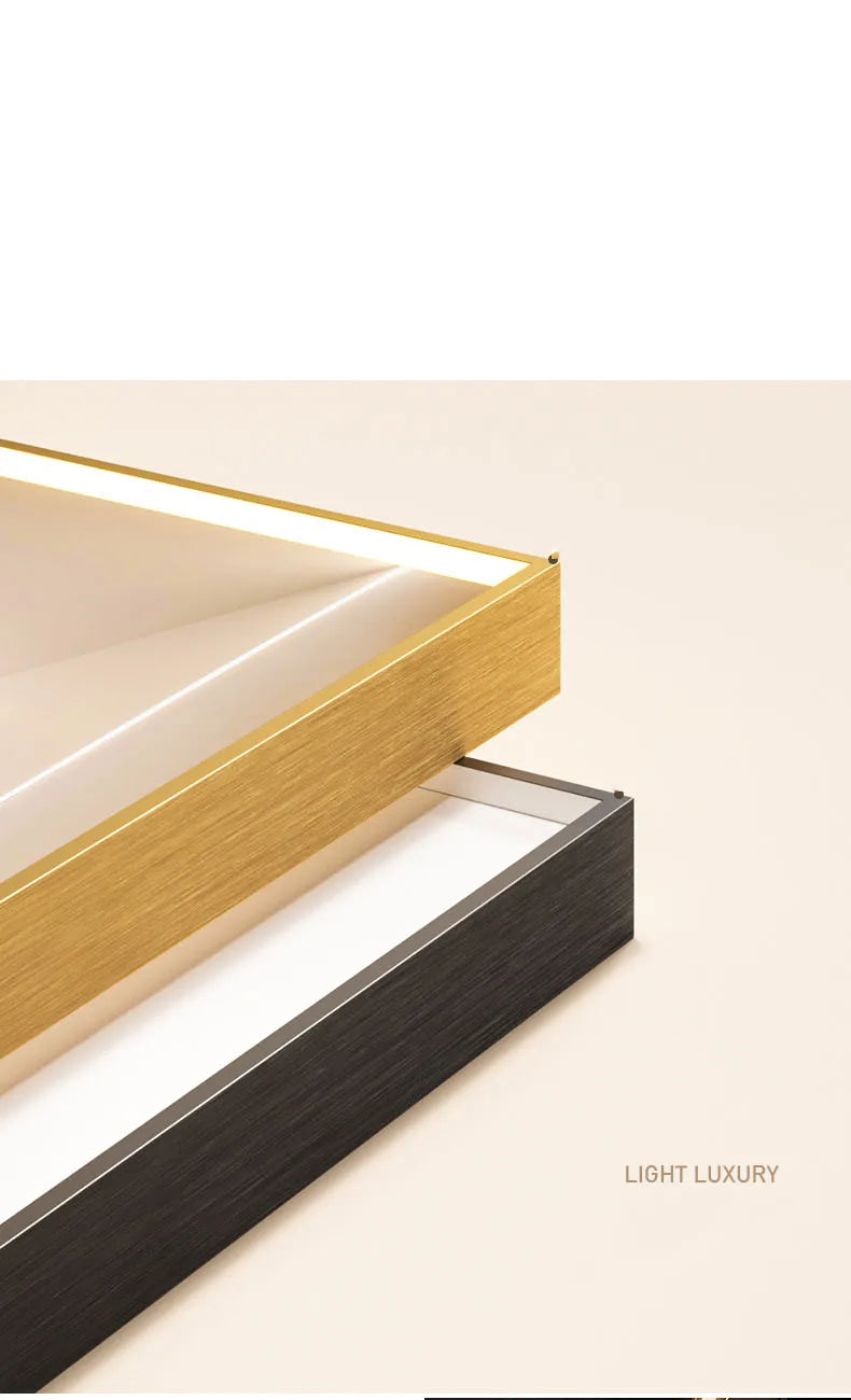 Modern Abstract LED Wall Art - Interior Hanging Lamp for Living Spaces