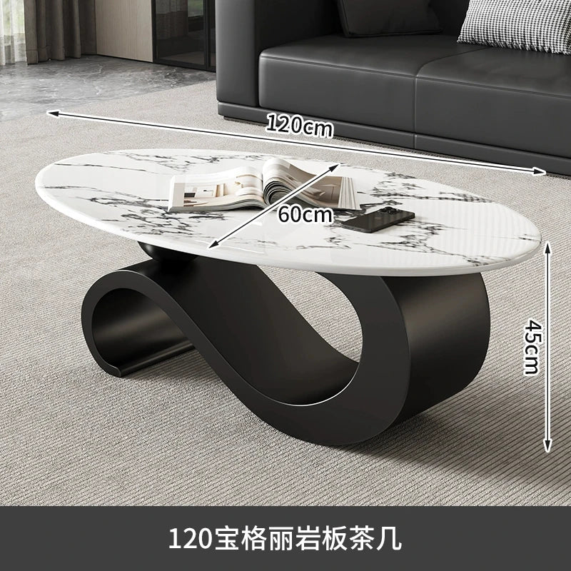 Modern Round Coffee Table - Italian Designer Style
