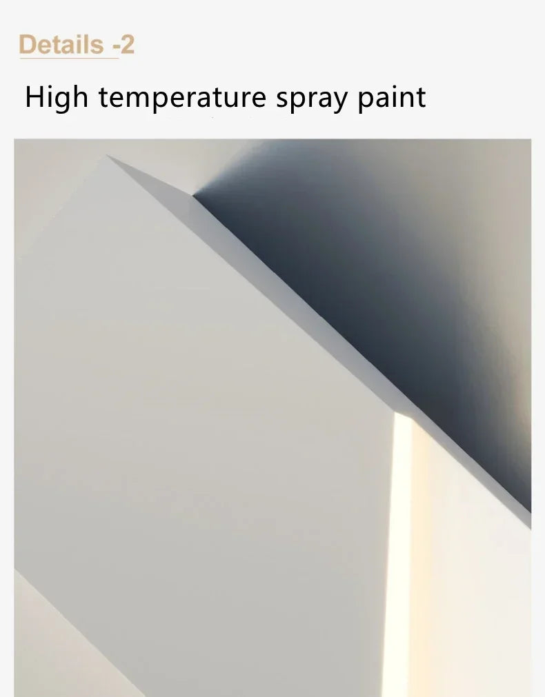 LED Wall Art Sconce - Creative Background Light for Modern Interiors