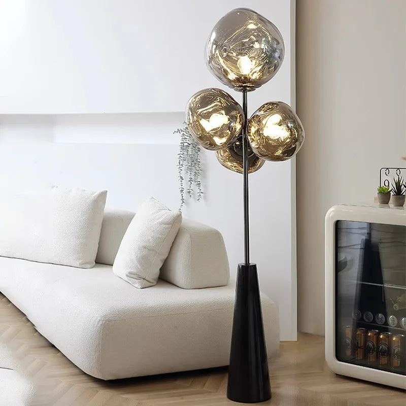 Luxury Simplified Floor Lamp - Modern Standing Light for Living Room & Bedroom
