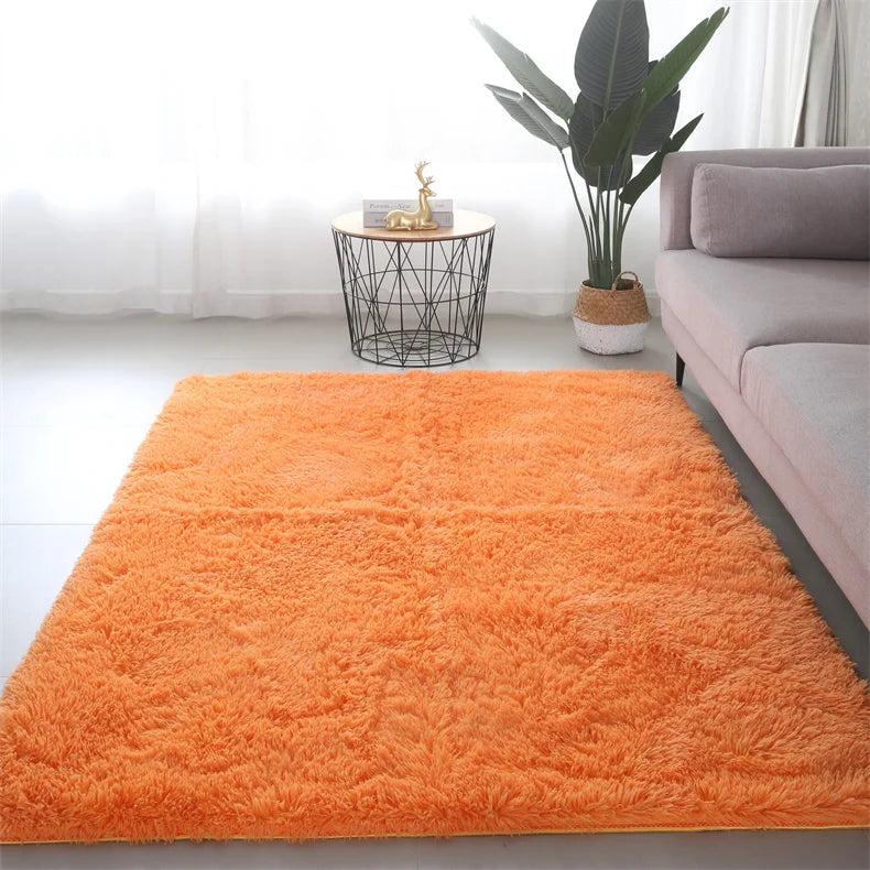 Premium Fluffy Shag Rug - Extra Soft Area Carpet for Living Room