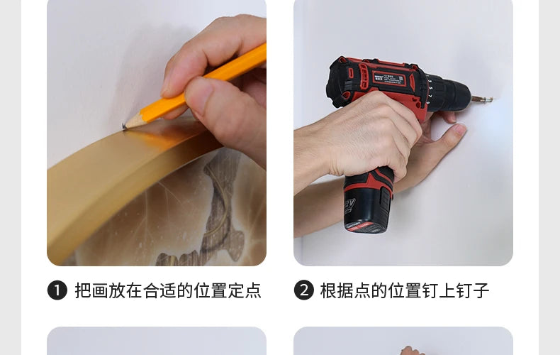 Modern LED Wall Clock - Luxury Restaurant & Living Room Decorative Art