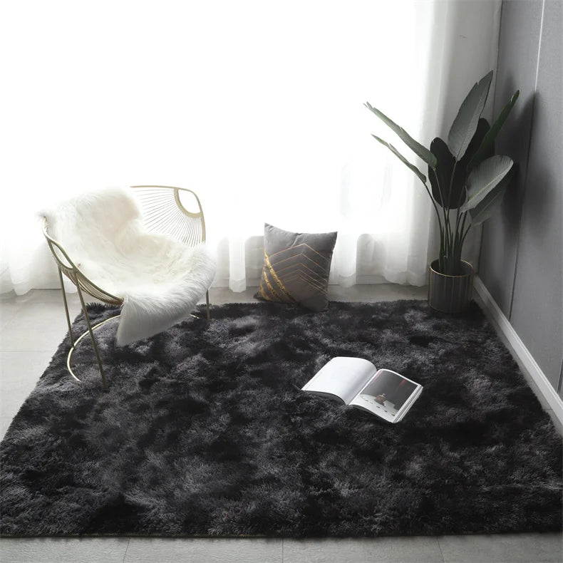 Premium Fluffy Shag Rug - Extra Soft Area Carpet for Living Room