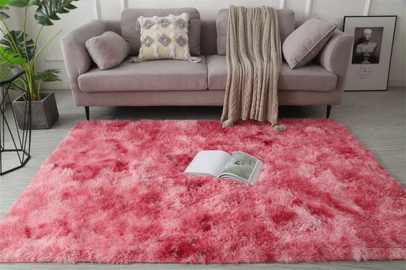 Premium Fluffy Shag Rug - Extra Soft Area Carpet for Living Room