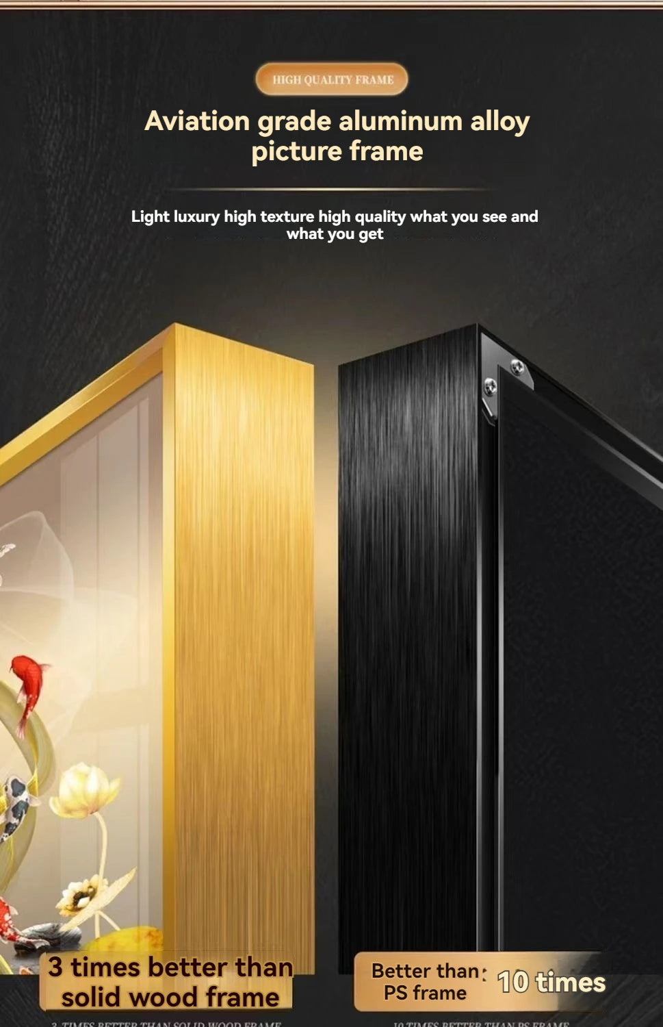 Chinese Style Welcome Pine LED Wall Art - Waterfall Landscape Canvas Painting