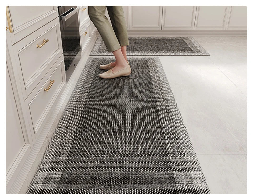 Kitchen Runner Rug - Non-Slip Long Strip Floor Mat for Kitchen & Hallway
