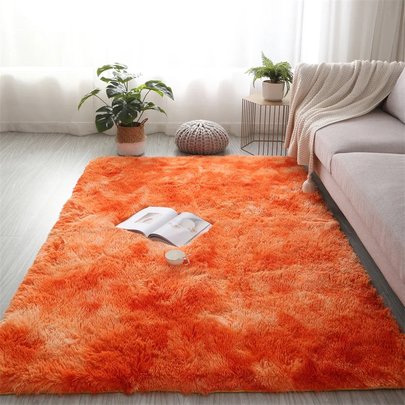 Premium Fluffy Shag Rug - Extra Soft Area Carpet for Living Room