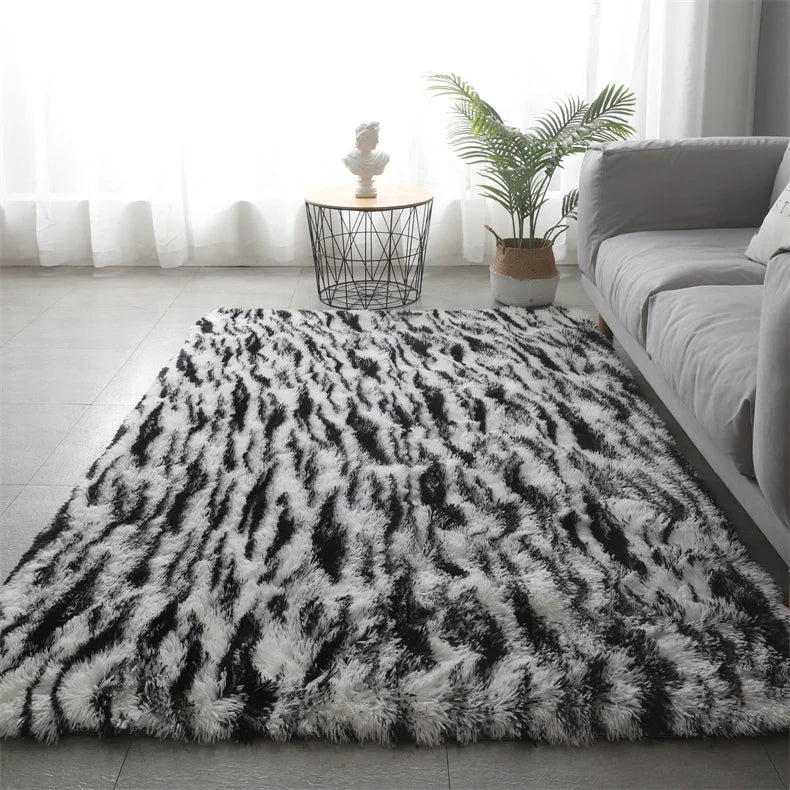 Premium Fluffy Shag Rug - Extra Soft Area Carpet for Living Room