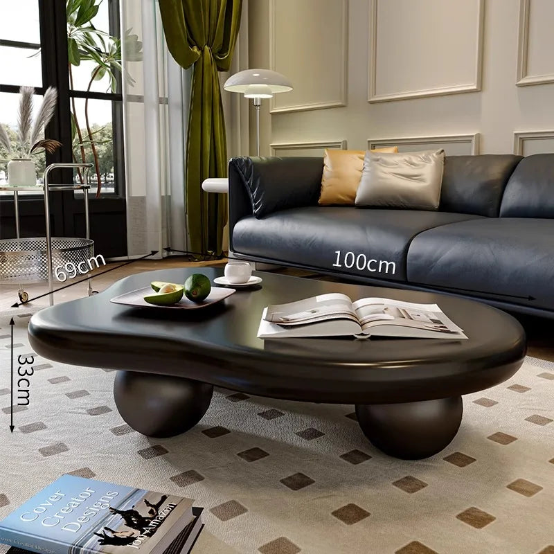 Cream Style Cloud Coffee Table - Modern Living Room Furniture