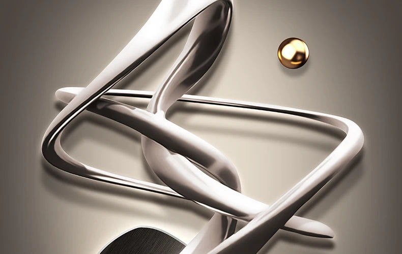 Modern LED Wall Clock - Luxury Restaurant & Living Room Decorative Art