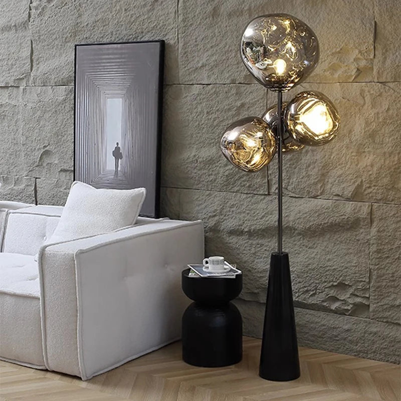 Luxury Simplified Floor Lamp - Modern Standing Light for Living Room & Bedroom