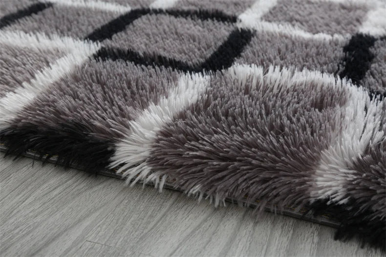 Premium Fluffy Shag Rug - Extra Soft Area Carpet for Living Room