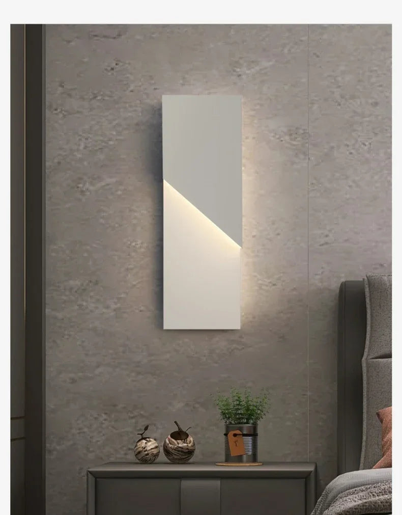LED Wall Art Sconce - Creative Background Light for Modern Interiors