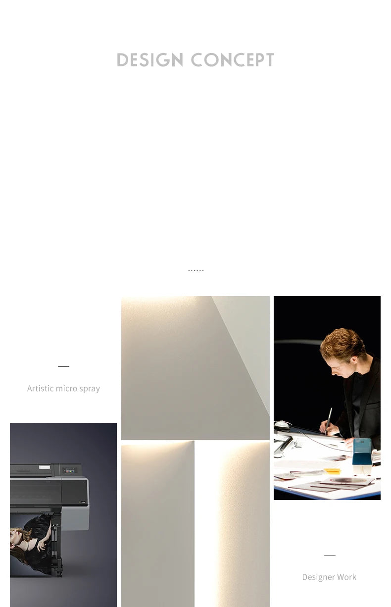 Modern LED Wall Art Light - Minimalist Bedroom & Living Room Decor