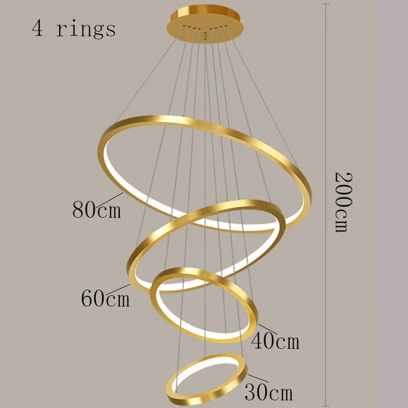 Modern home decor led lights pendant light lamps for living room Chandeliers for dining room hanging light indoor lighting